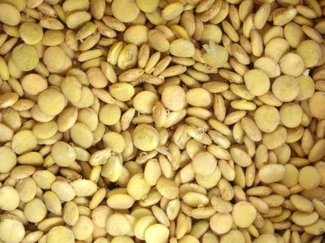 Lentils soup salad food background