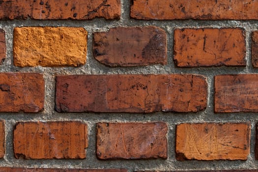 Vintage red brick wall texture
