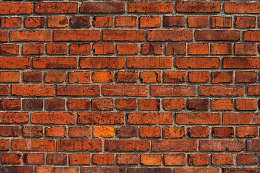 Vintage red brick wall texture
