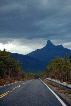 desert mountain road