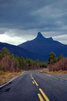 desert mountain road