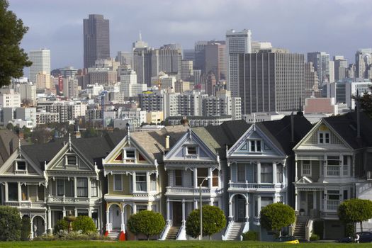 Seven Sisters in San Francisco, California