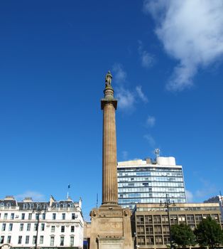 Sir Walter Scott column in George Square, Glasgow