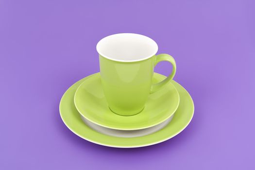 An image of a nice green coffee cup