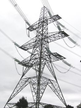 details of a electricity pylon