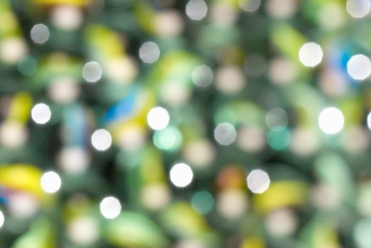 Blurred background of a heap of glass marbles