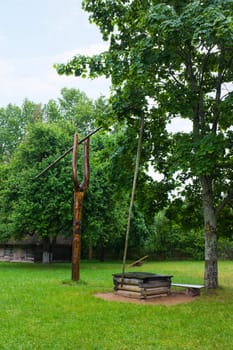 ancient village water well