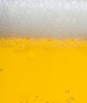 beer foam, background