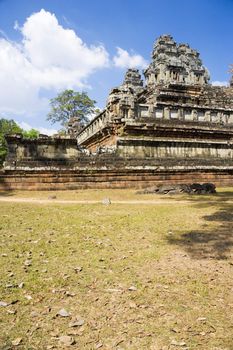 Image of UNESCO's World Heritage Site of Ta Keo Temple, located at Siem Reap, Cambodia.