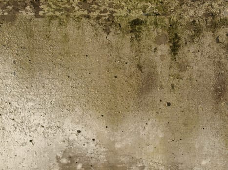 Detail of raw reinforced concrete wall background