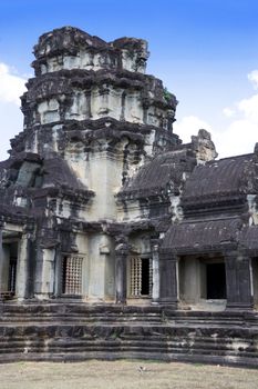 Image of UNESCO's World Heritage Site of Angkor Wat, located at Siem Reap, Cambodia.