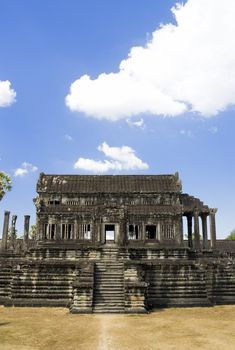 Image of UNESCO's World Heritage Site of Angkor Wat, located at Siem Reap, Cambodia.