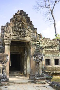 Image of UNESCO's World Heritage Site of Preah Khan, located at Siem Reap, Cambodia.