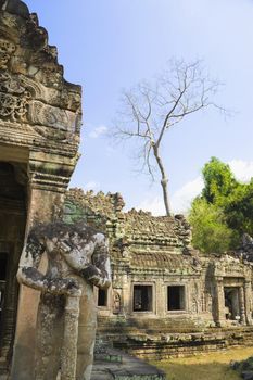 Image of UNESCO's World Heritage Site of Preah Khan, located at Siem Reap, Cambodia.