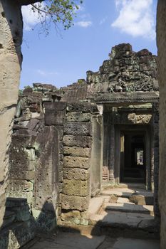 Image of UNESCO's World Heritage Site of Preah Khan, located at Siem Reap, Cambodia.