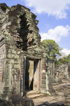 Image of UNESCO's World Heritage Site of Preah Khan, located at Siem Reap, Cambodia.