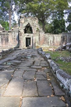 Image of UNESCO's World Heritage Site of Preah Khan, located at Siem Reap, Cambodia.