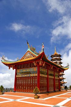 Image of a Chinese temple in Malaysia.