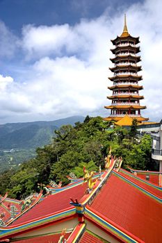 Image of a Chinese temple in Malaysia.