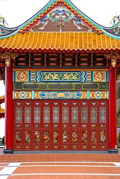 Image of a Chinese temple in Malaysia.