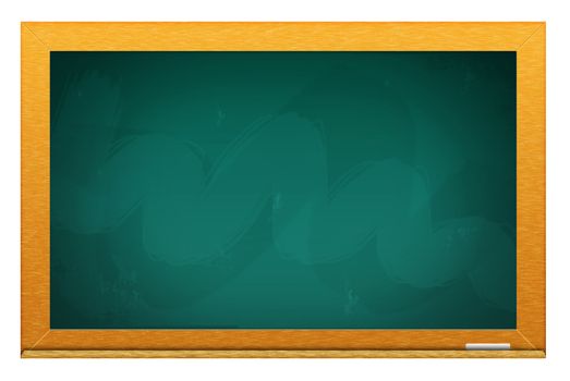 illustration of a blank chalkboard