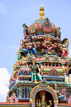 Image of a Hindu temple in Malaysia.