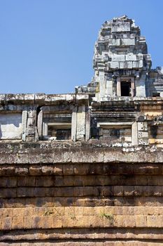 Image of UNESCO's World Heritage Site of Ta Keo, located at Siem Reap, Cambodia.