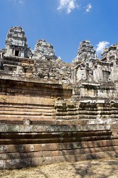 Image of UNESCO's World Heritage Site of Ta Keo, located at Siem Reap, Cambodia.