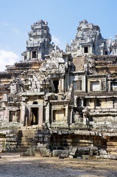 Image of UNESCO's World Heritage Site of Ta Keo, located at Siem Reap, Cambodia.