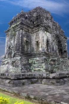Image of an ancient Indonesian heritage Buddhist temple of Kalasan, located at Yogyakarta, Indonesia.
