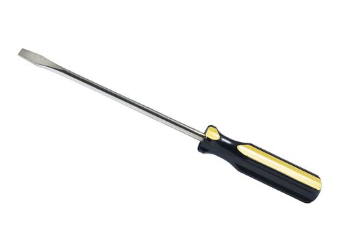 A screwdriver isolated over white.