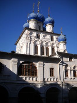 Church; Pokrovsk; a cathedral; Moscow; summer; a temple; Christianity; red; the area; domes; a monument; architecture