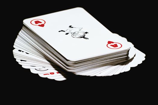 Playing cards for a collection