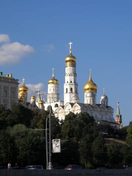 Church; Pokrovsk; a cathedral; Moscow; summer; a temple; Christianity; red; the area; domes; a monument         