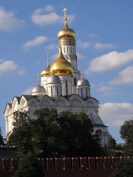 Church; Pokrovsk; a cathedral; Moscow; summer; a temple; Christianity; red; the area; domes; a monument      