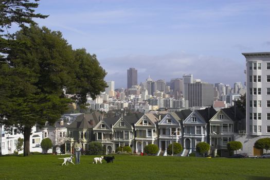 Seven Sisters in San Francisco, California