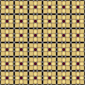 seamless corn square texture in native style  