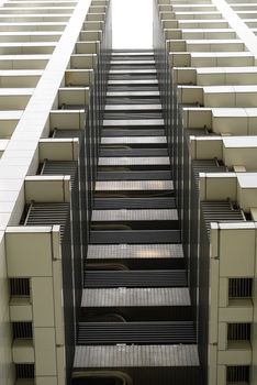 Architecture background of modern buildings in daytime.
