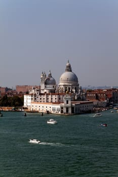 The Basilica of Santa Maria della Salute in Venice, Italy