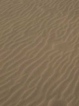 Texture of desert or beach sand dunes ideal for backdrop