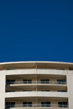 Typical modern residential structure in the Mediterranean