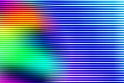 Multicolored lines of colour, would make a good background.