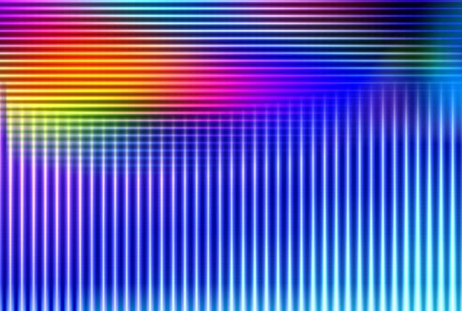 Multicolored lines of colour, would make a good background.