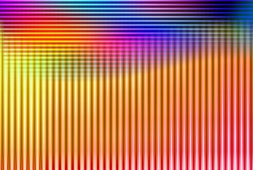 Multicolored lines of colour, would make a good background.