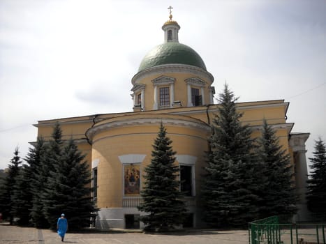 Church; Pokrovsk; a cathedral; Moscow; summer; a temple; Christianity; red; the area; domes; a monument       