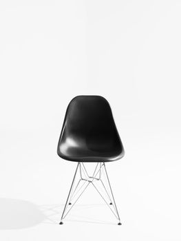 Retro chair isolated on white background