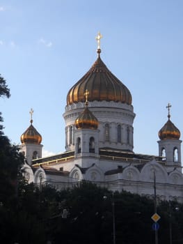 Church; Pokrovsk; a cathedral; Moscow; summer; a temple; Christianity; red; the area; domes; a monument     