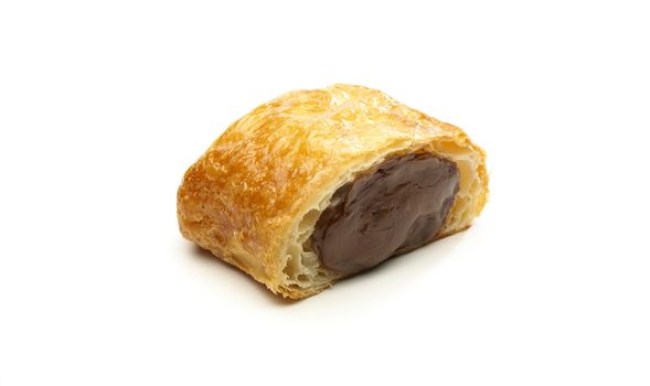 puff pastry with chocolate