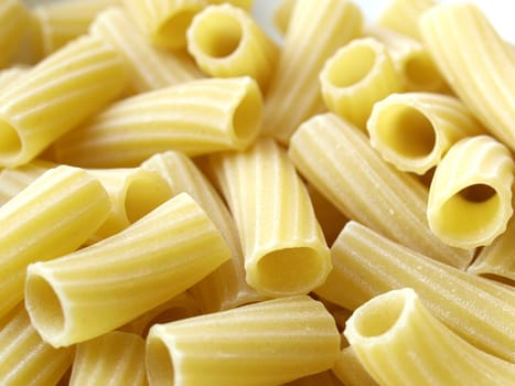 Detail of Macaroni pasta useful as a background