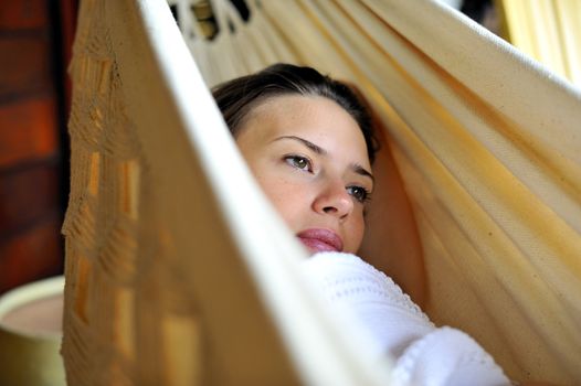 Woman enjoying her holiday

